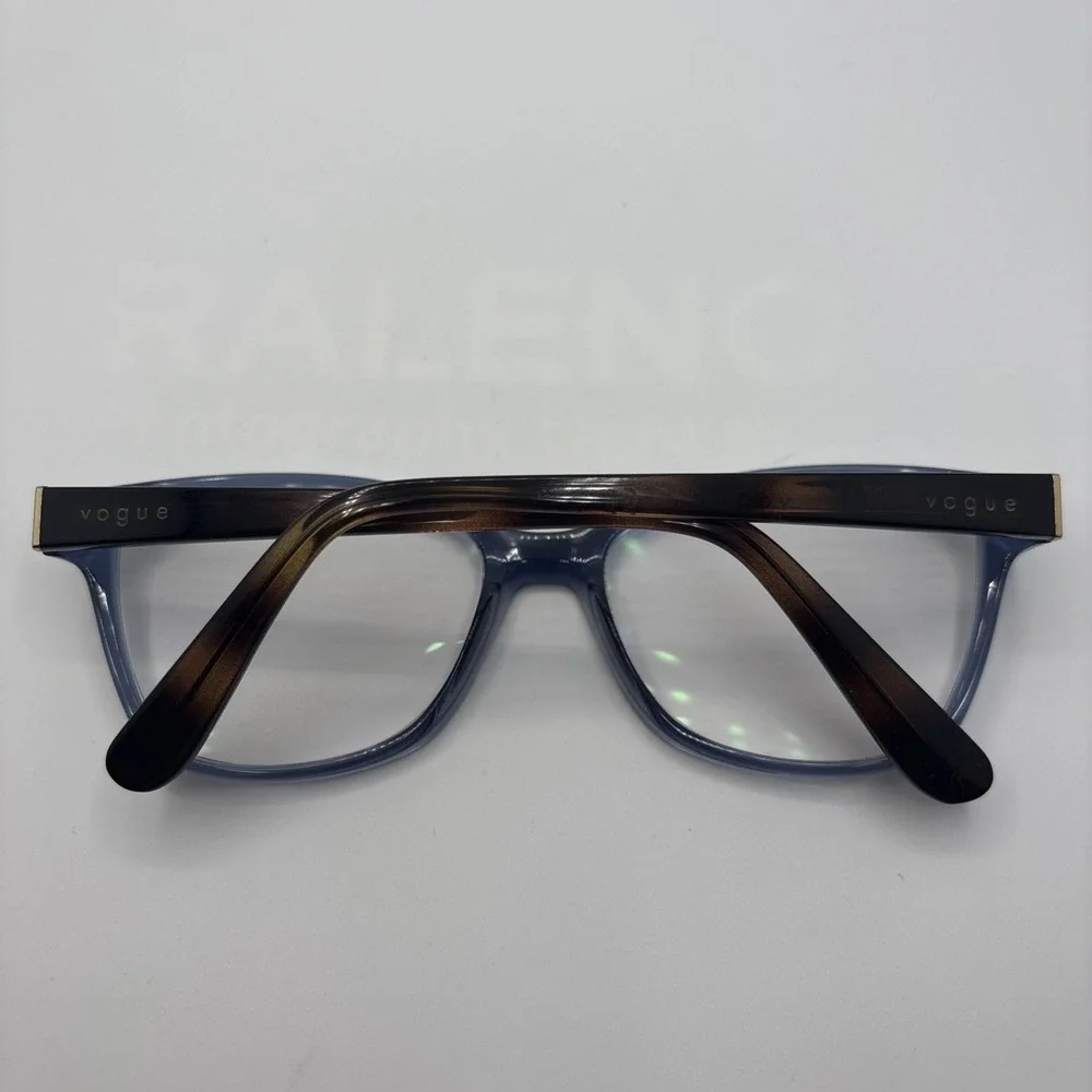 VOGUE VO 2998 2762 BLUE HAVANA CLEAR AUTHENTIC FRAMES EYEGLASSES 54-16-140 #405